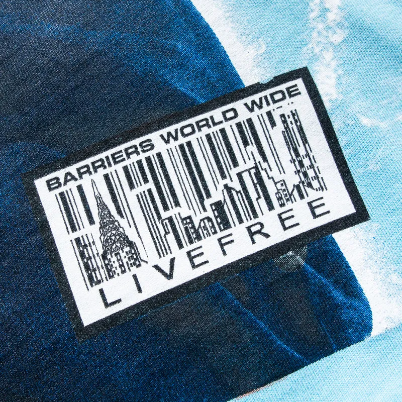 Barriers Worldwide Nas Tee - Blue