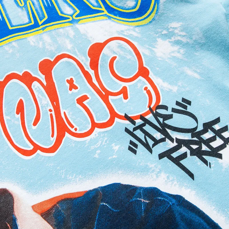 Barriers Worldwide Nas Tee - Blue