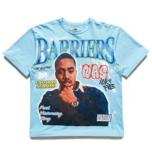 Barriers Worldwide Nas Tee - Blue