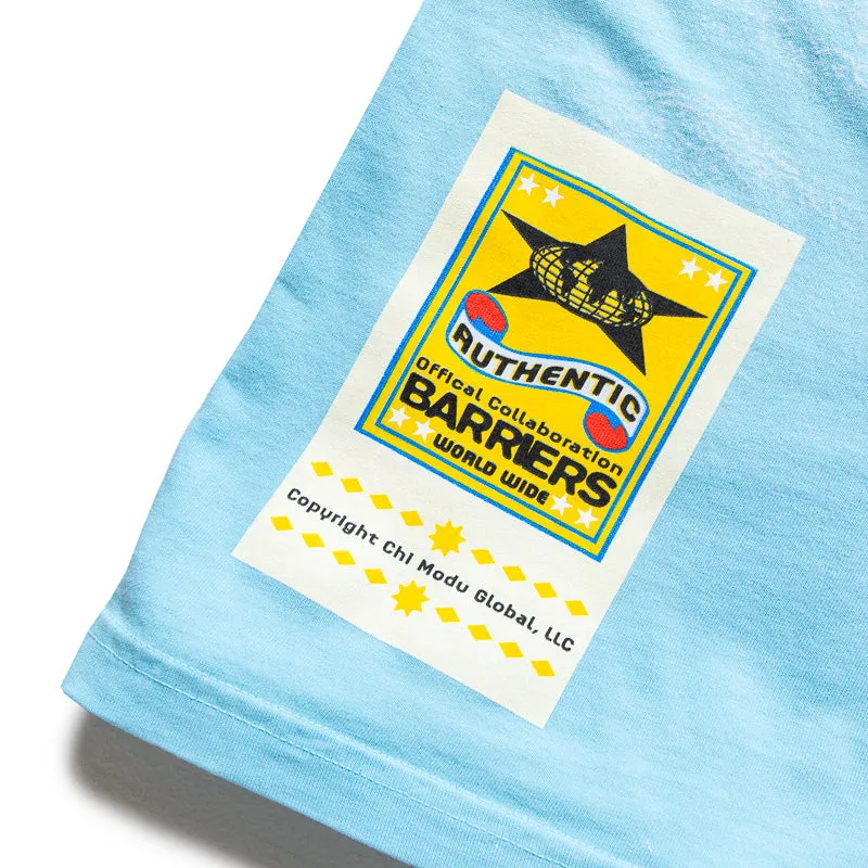 Barriers Worldwide Nas Tee - Blue