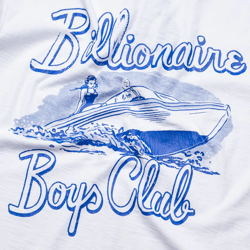 Billionaire Boys Club Cruise Knit Tee - White
