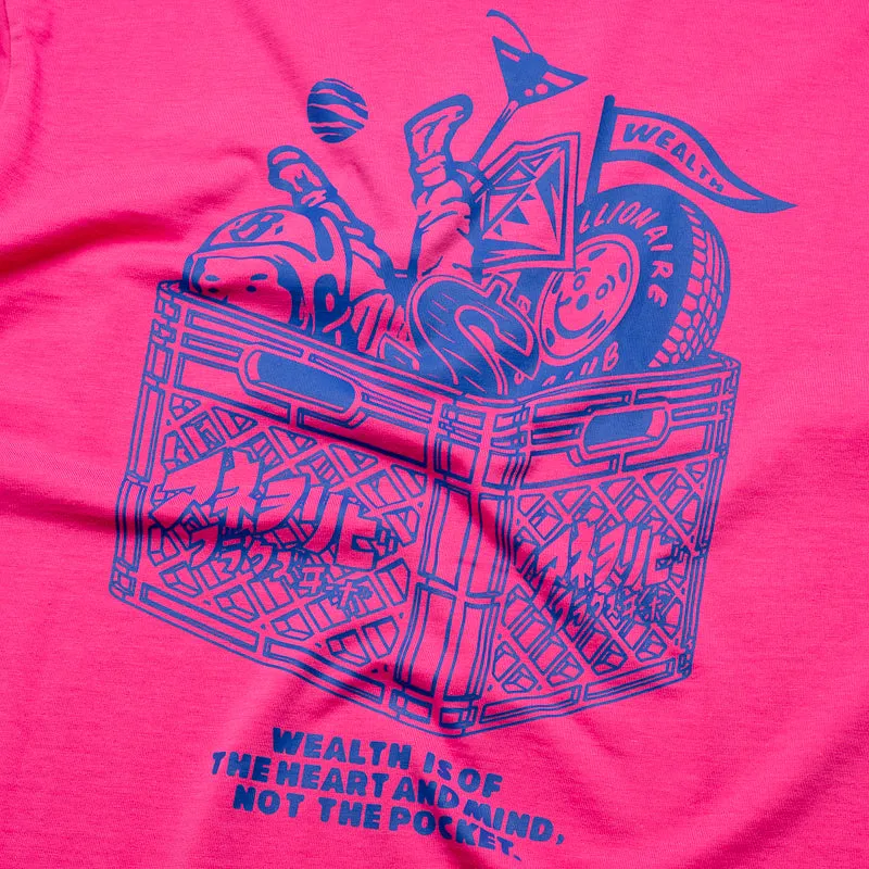 Billionaire Boys Club Debris Tee - Carmine Rose