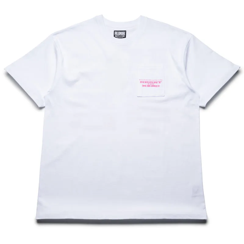 Billionaire Boys Club Heart Knit Tee - White