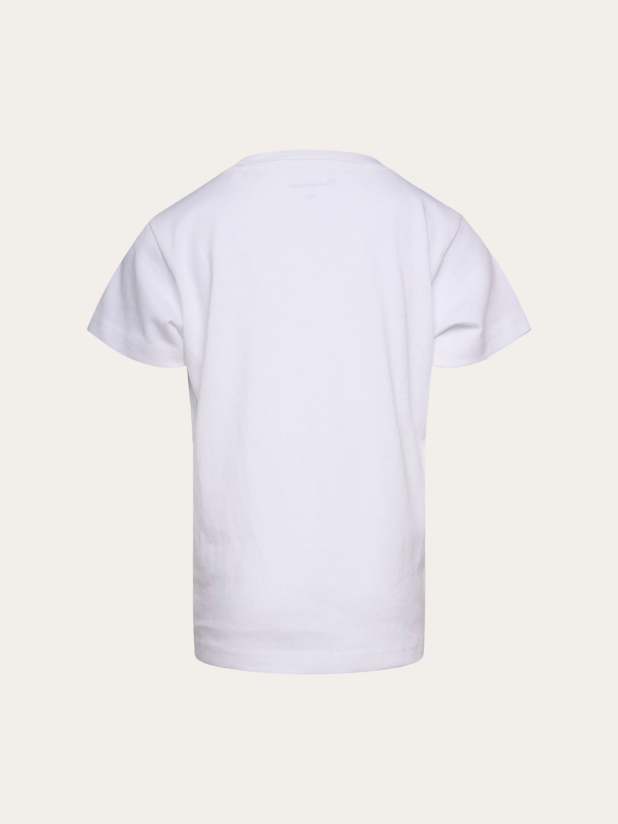 Boxed fit t-shirt - Rhubarb Knowledge Cotton
