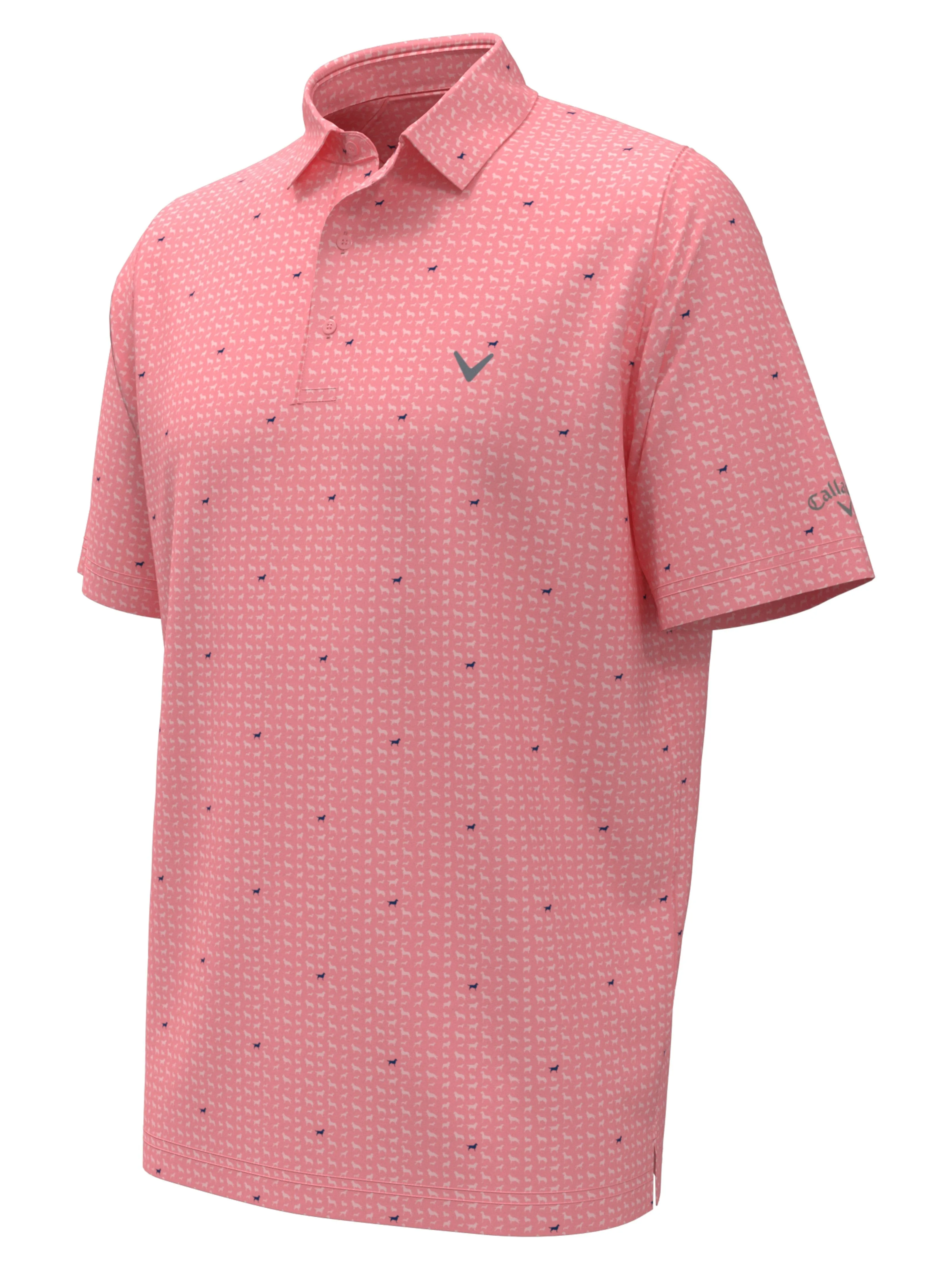 Boys Doggy Print Polo Callaway Apparel