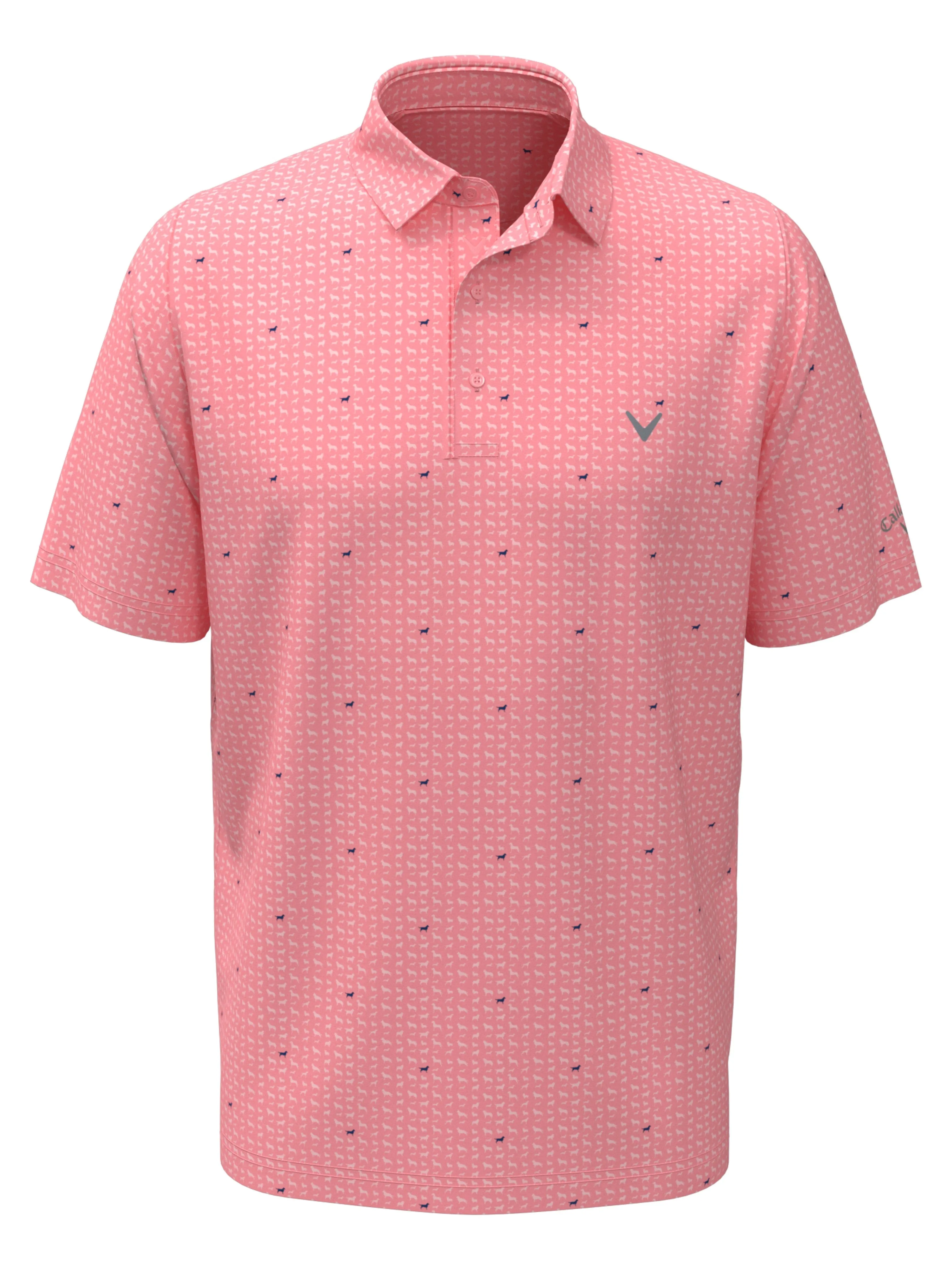 Boys Doggy Print Polo Callaway Apparel
