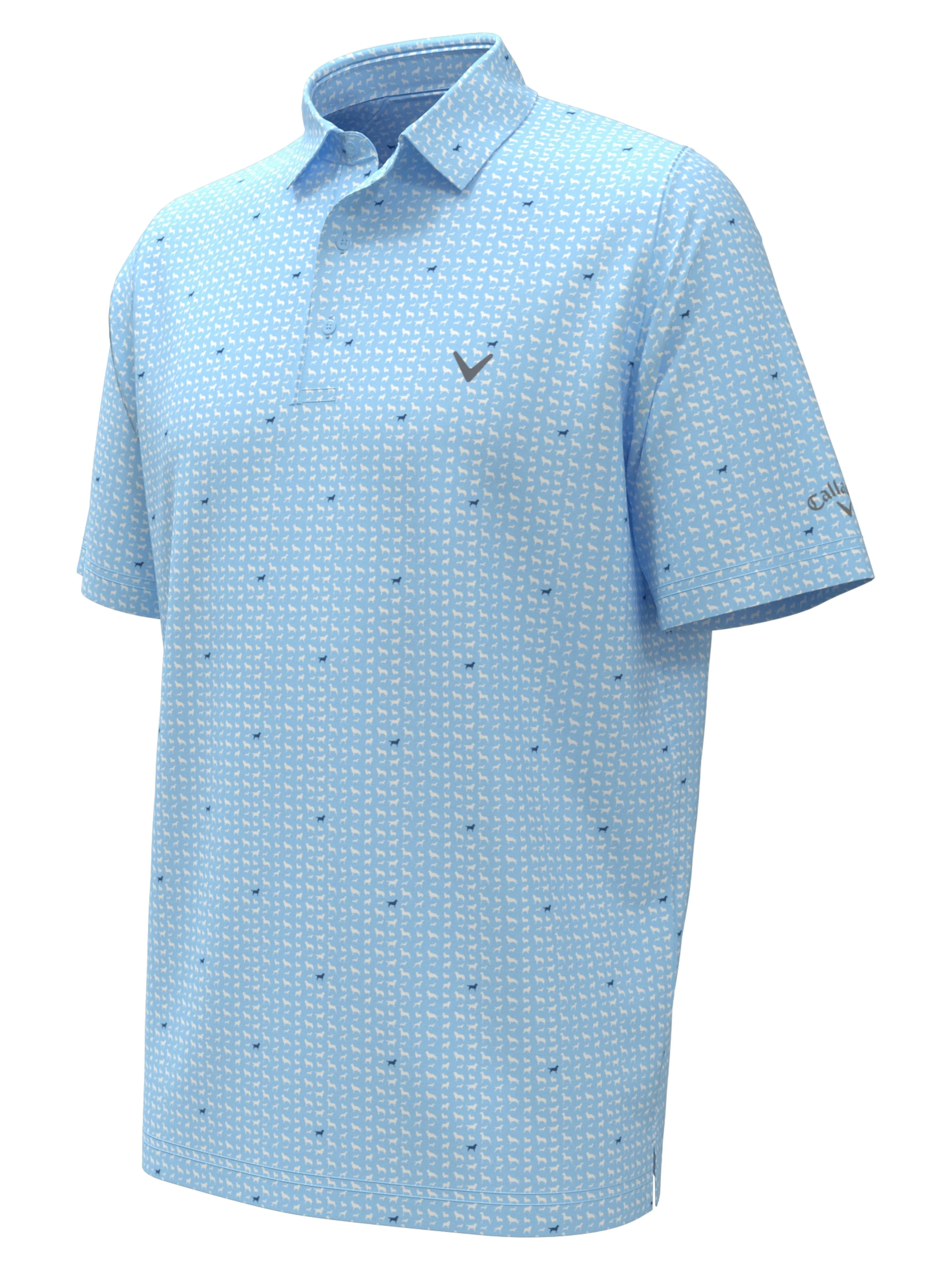 Boys Doggy Print Polo Callaway Apparel