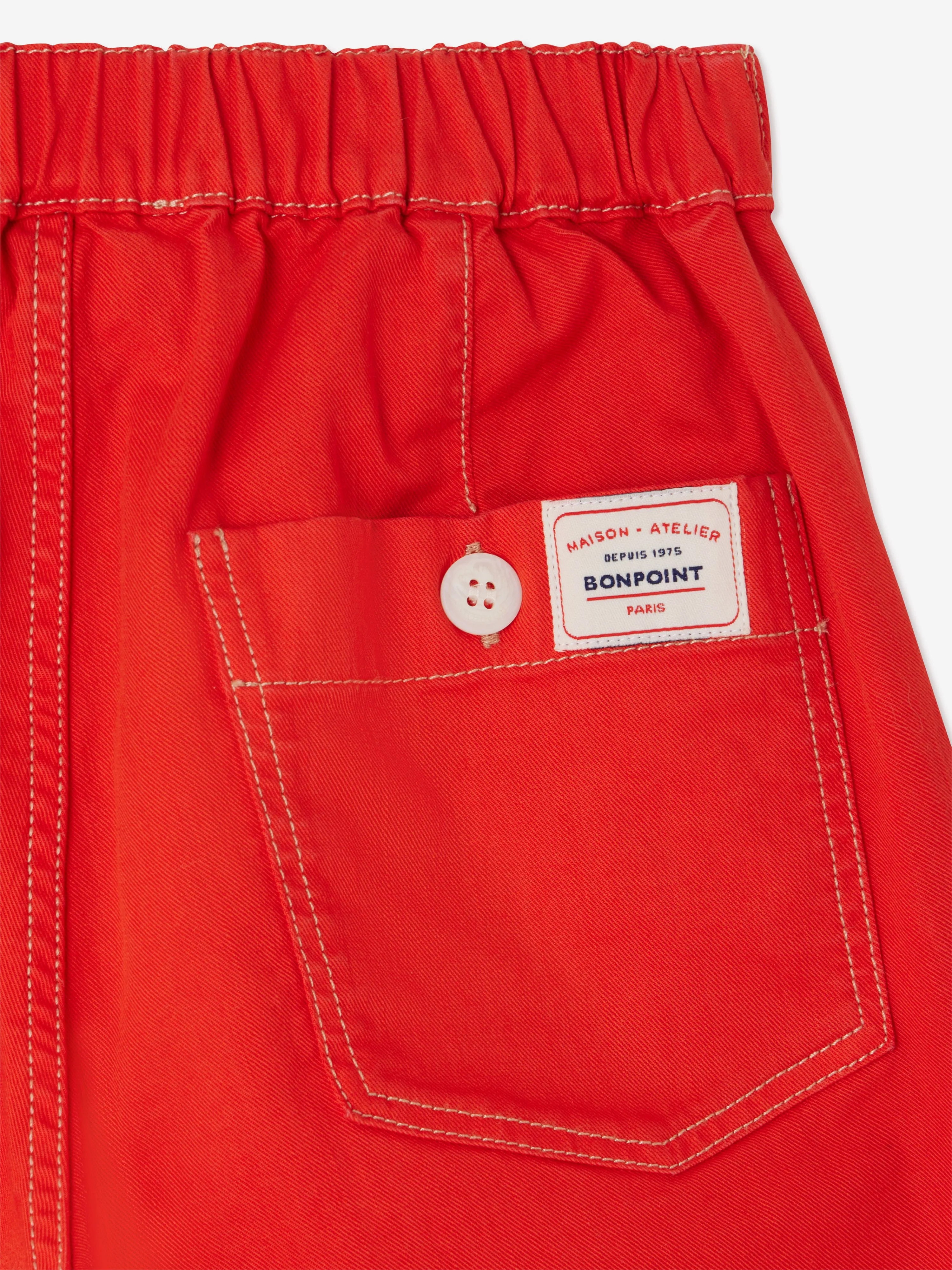 Boys Elgar Shorts in Red