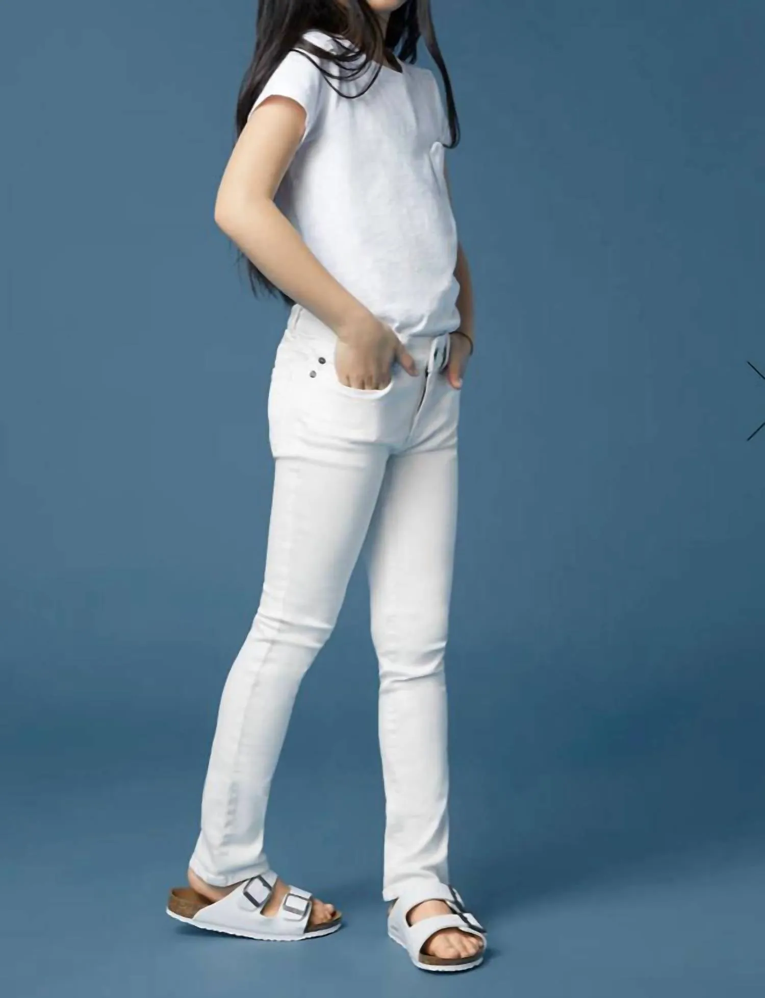 Chloe Skinny Jean In Snow