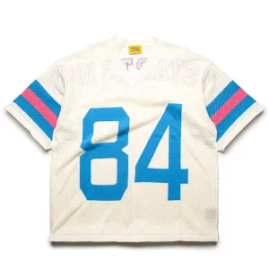 Diet Starts Monday Knit Jersey - Cream/Blue