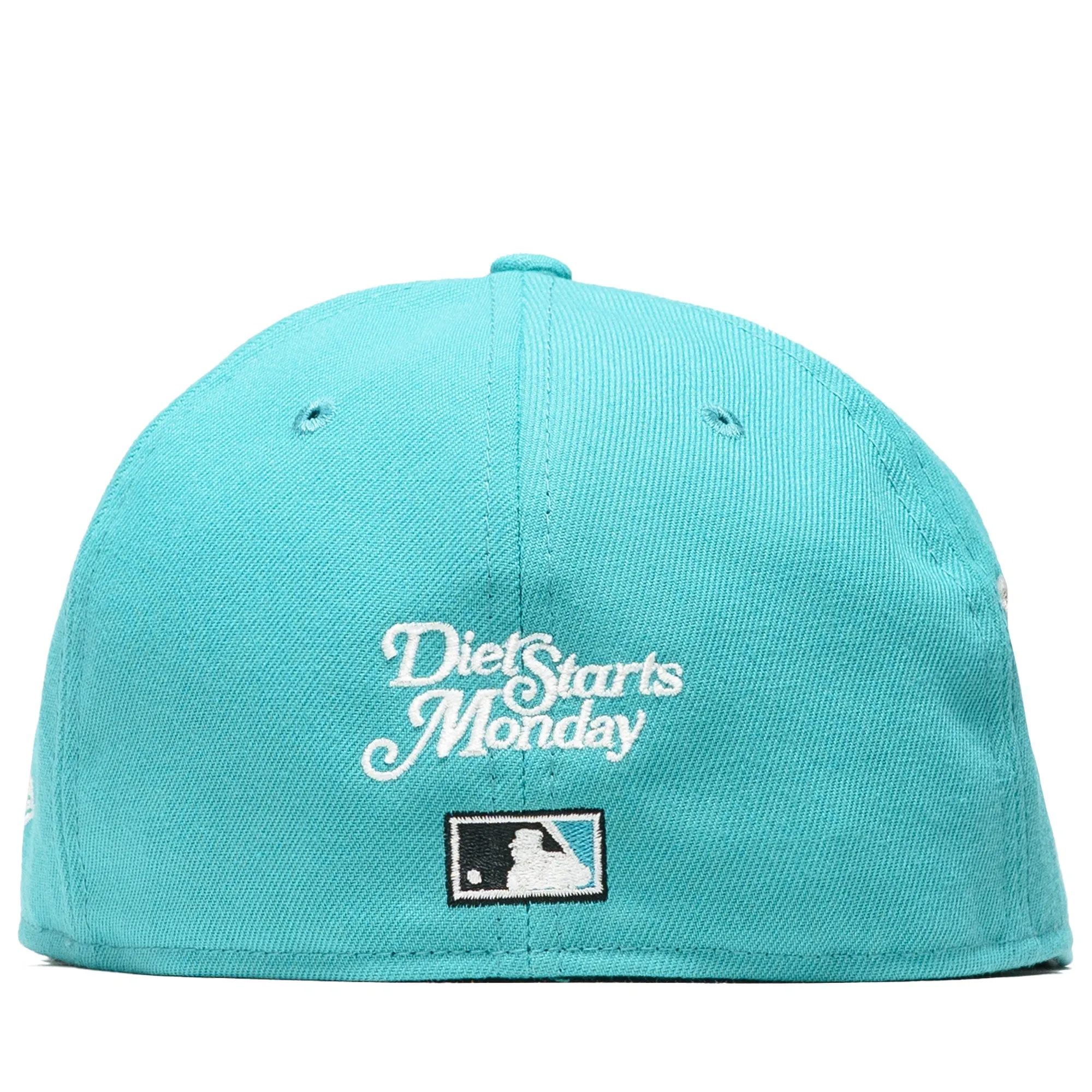 Diet Starts Monday x New Era Florida Marlins 59FIFTY Fitted Hat - Teal