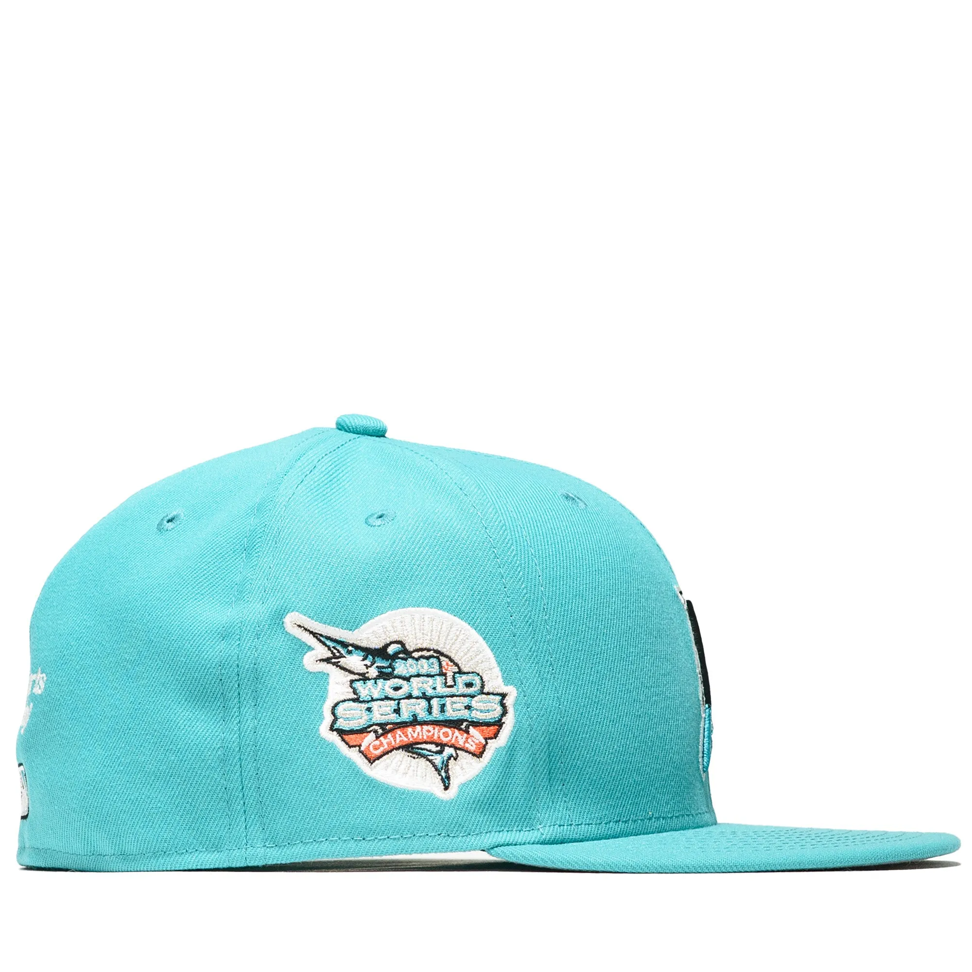 Diet Starts Monday x New Era Florida Marlins 59FIFTY Fitted Hat - Teal