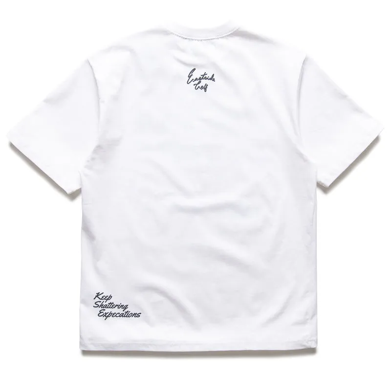 Eastside Golf Keep Shattering Expectations Tee - White