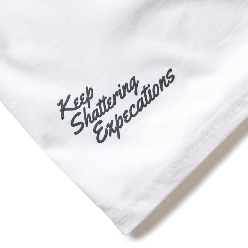 Eastside Golf Keep Shattering Expectations Tee - White