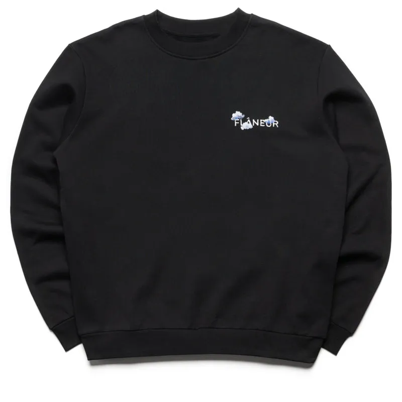 Flaneur Aeronautique Sweater - Black