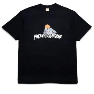Fucking Awesome Aidan Painting Stamp Logo Tee - Black