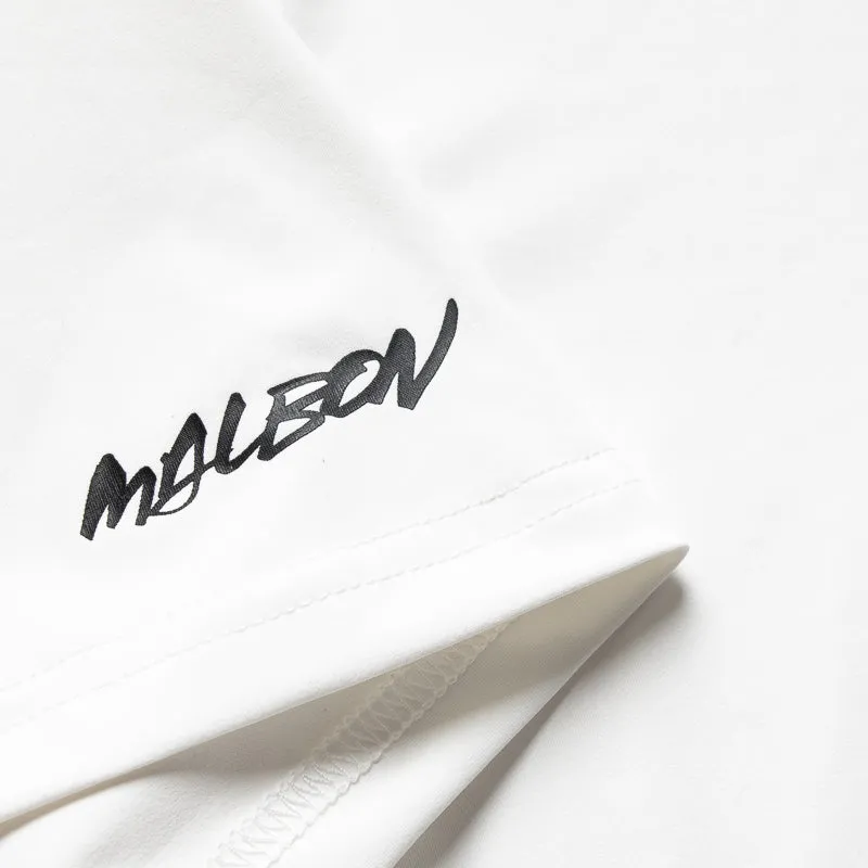 Futura Laboratories x Malbon Golf Poly Performance Polo - White