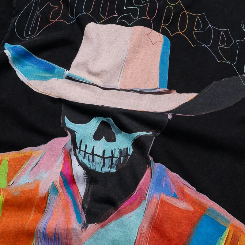 Godspeed New York Pastel Cowboy Tee - Black Wash