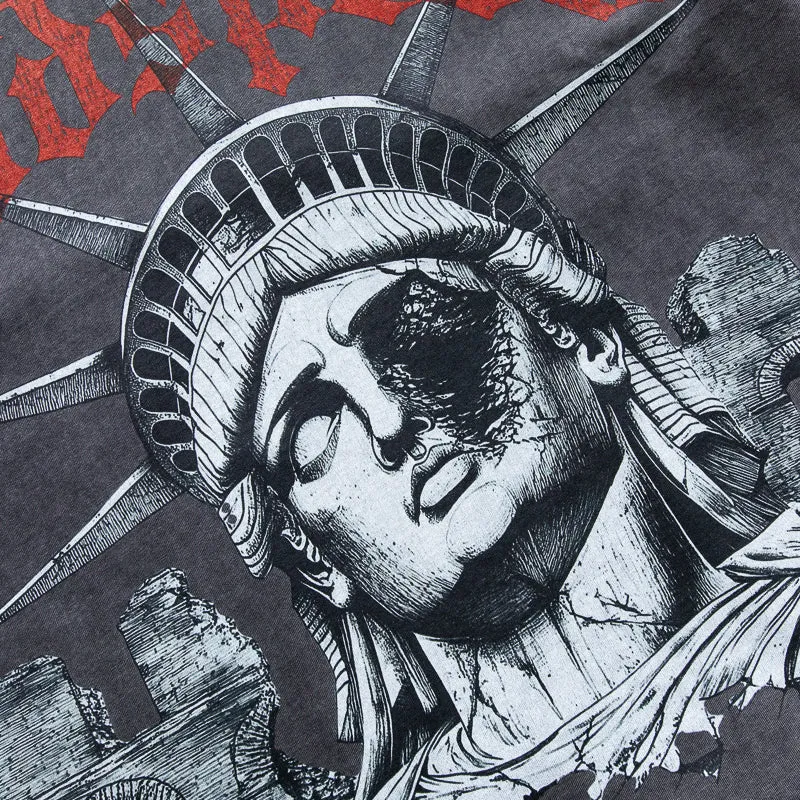 Godspeed New York R.O.M.E Tee - Grey Wash
