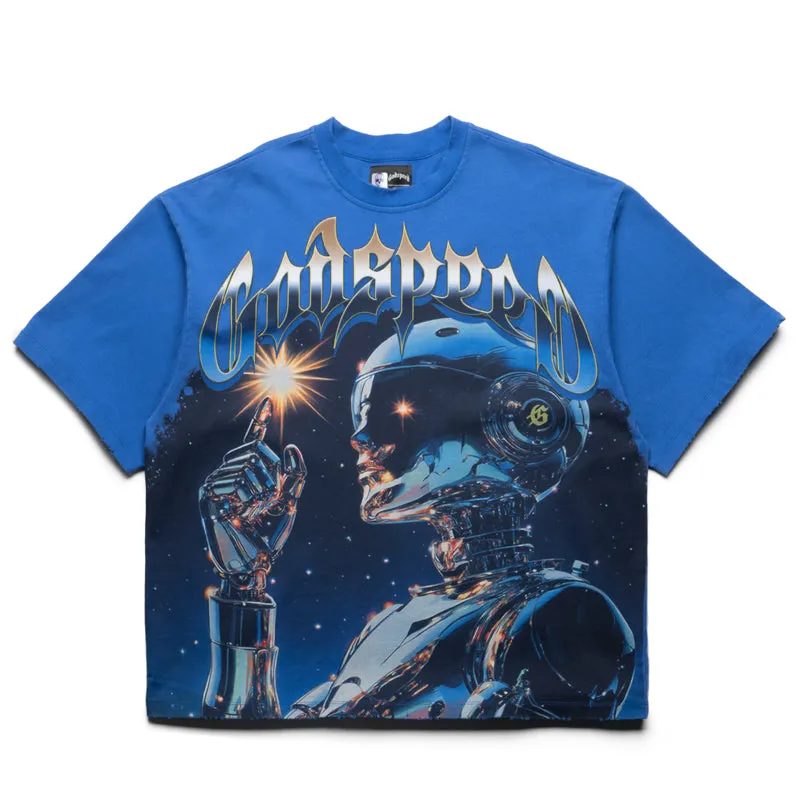 Godspeed New York Sputnik Moment Tee - Royal