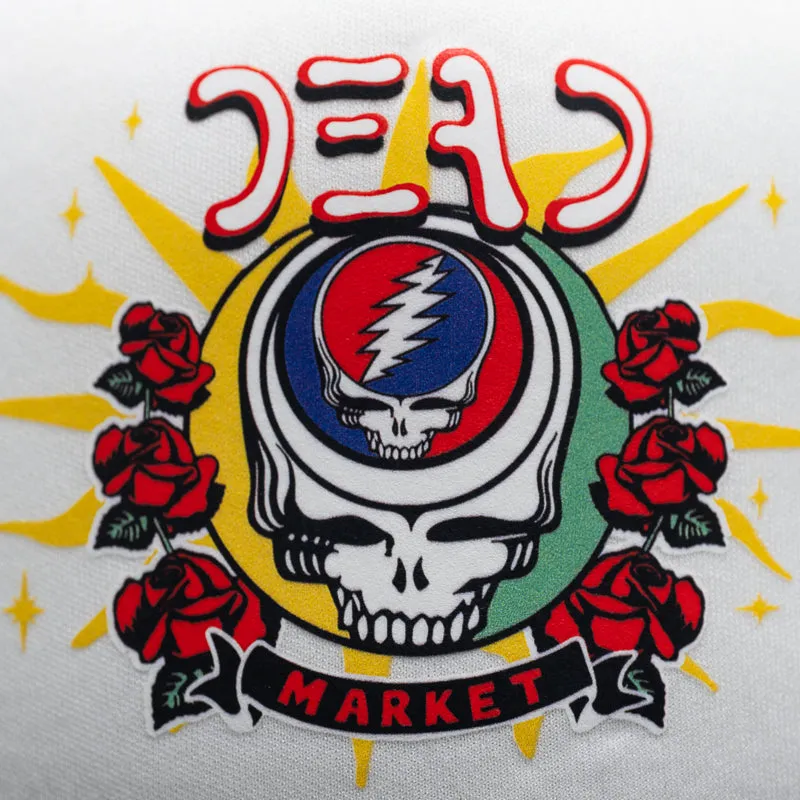 Grateful Dead x Market Solar Flare Trucker Hat - Black