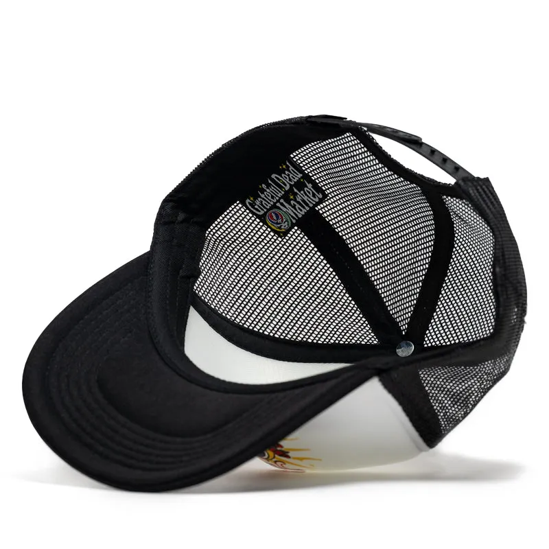 Grateful Dead x Market Solar Flare Trucker Hat - Black