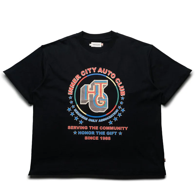 Honor The Gift Auto Association Tee - Black