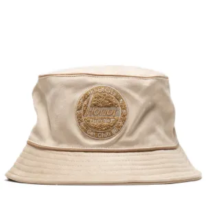 Honor The Gift Faux Suede Bomber Bucket Hat - Bone