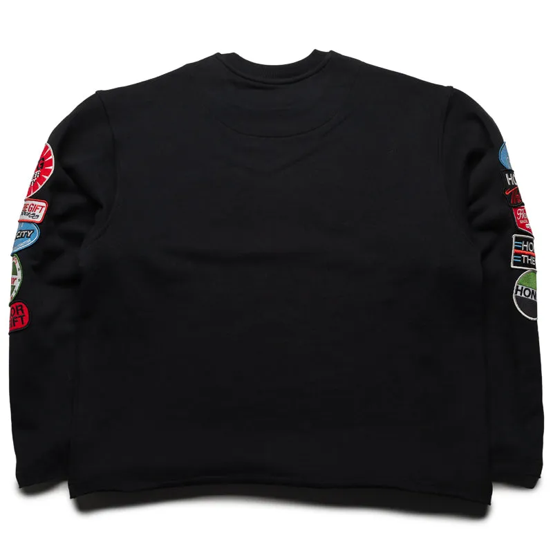 Honor The Gift Fuel Crewneck - Black