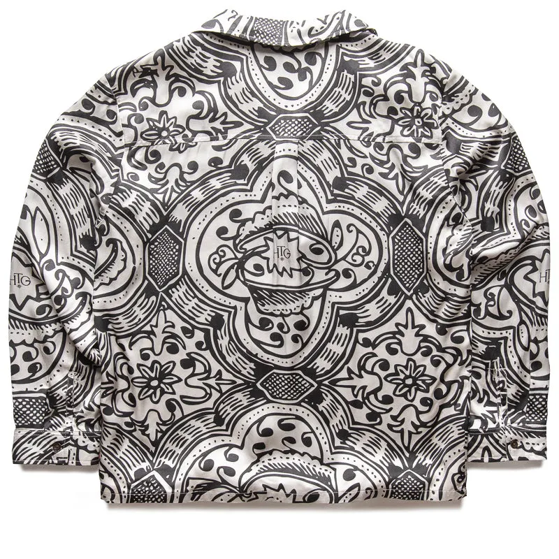 Honor The Gift LS Printed Woven L/S Shirt - Black