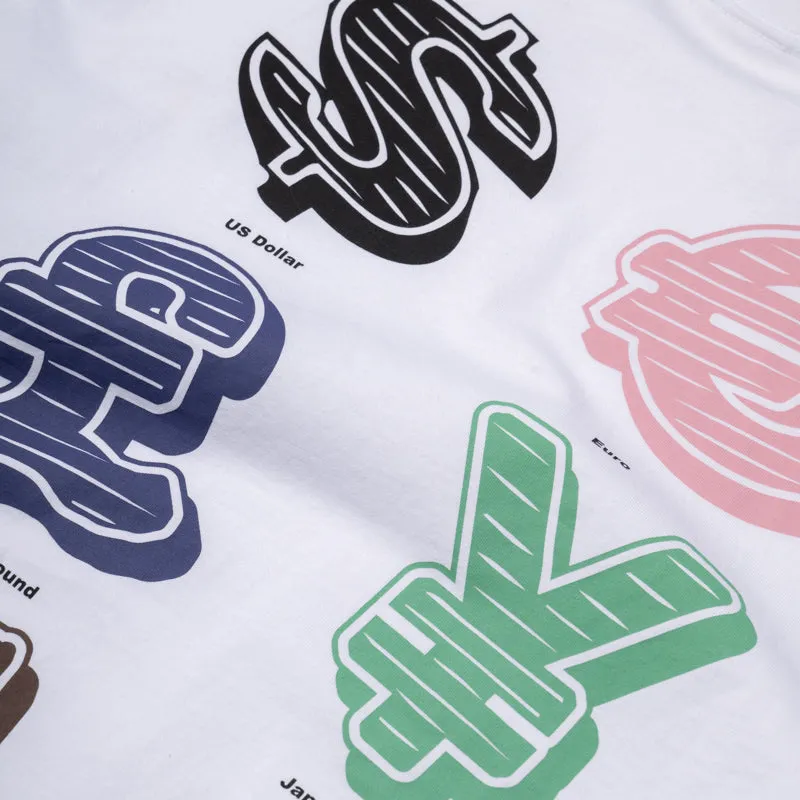 Ice Cream Cash Rules Tee - White
