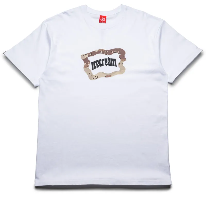 Ice Cream Dessert Tee - White