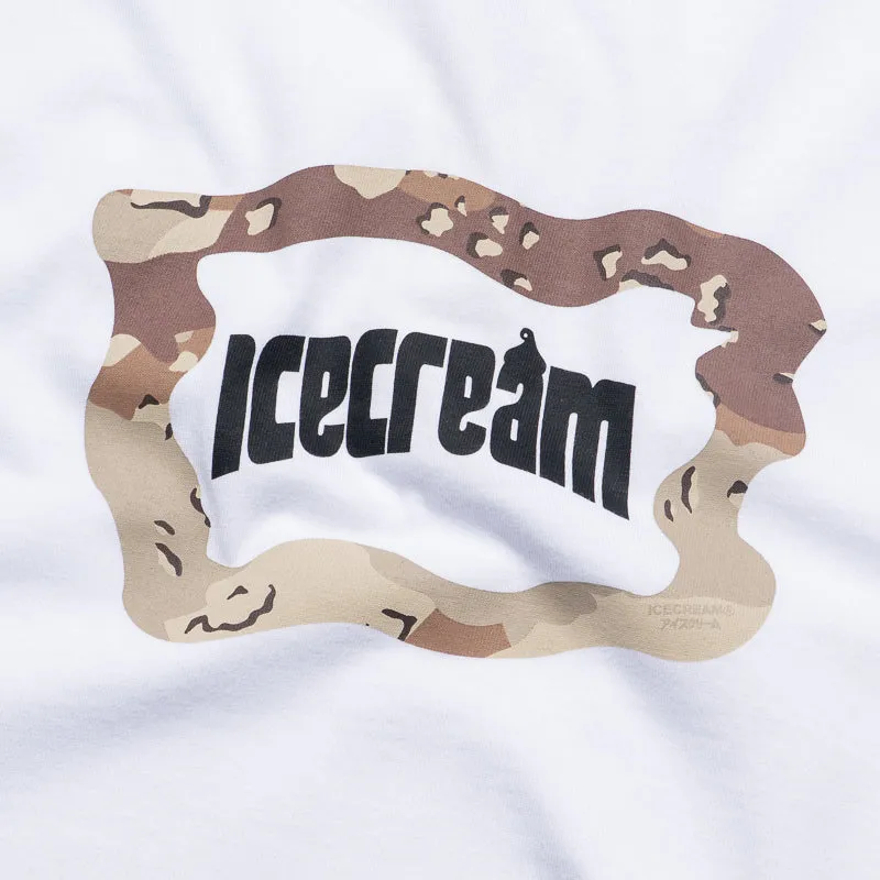 Ice Cream Dessert Tee - White