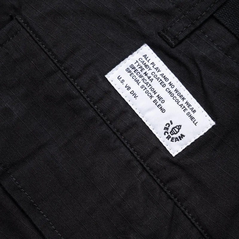 Ice Cream Destro Cargo Shorts - Black