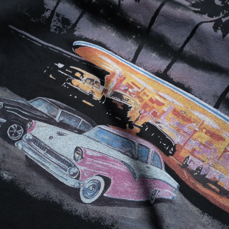 Ice Cream Diamond Knit Tee - Stretch Limo