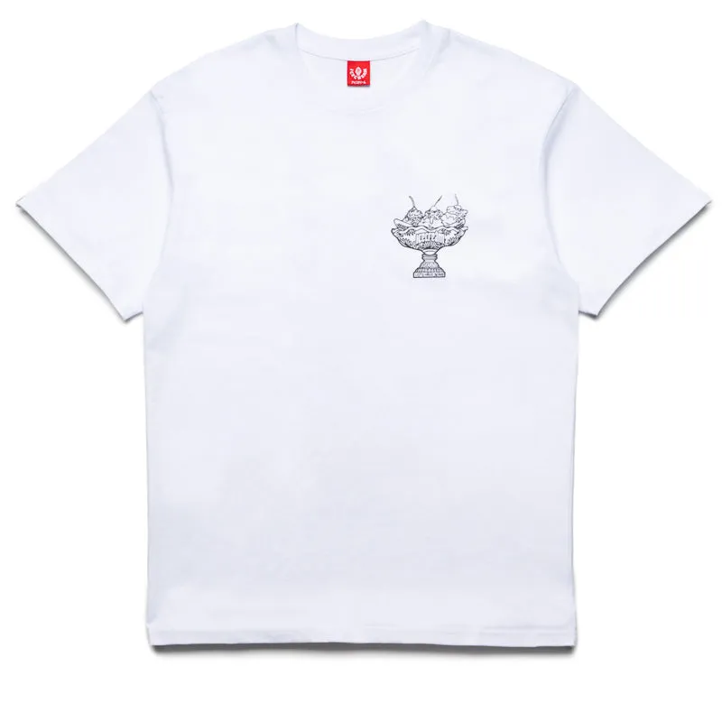Ice Cream Fountain Tee - White