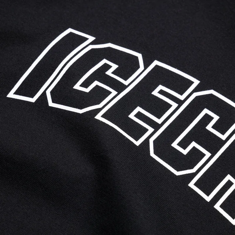 Ice Cream Outline Tee - Black