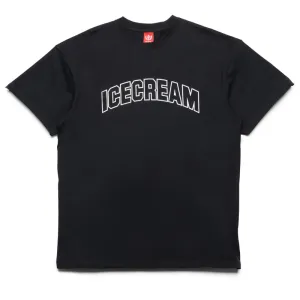 Ice Cream Outline Tee - Black