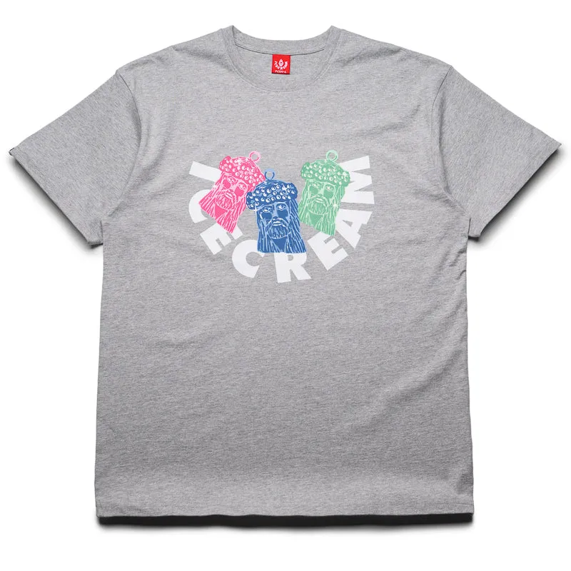 Ice Cream Pieces Tee - Heather Gray