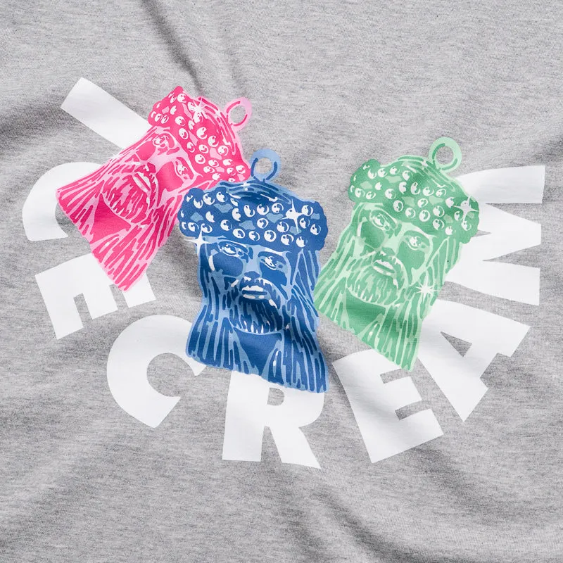 Ice Cream Pieces Tee - Heather Gray