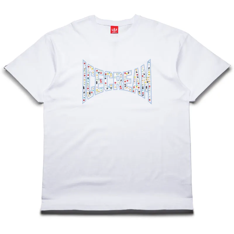 Ice Cream Stoney Tee - White