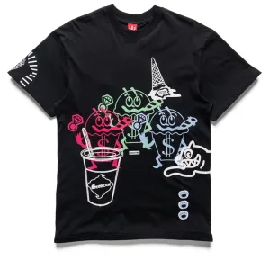 Ice Cream The Gang Knit Tee - Stretch Limo