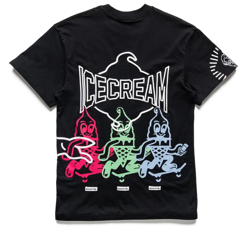 Ice Cream The Gang Knit Tee - Stretch Limo