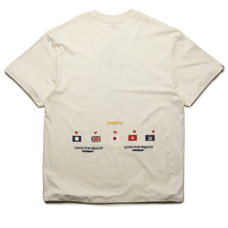 Ice Cream The Race Knit Tee - Whisper White