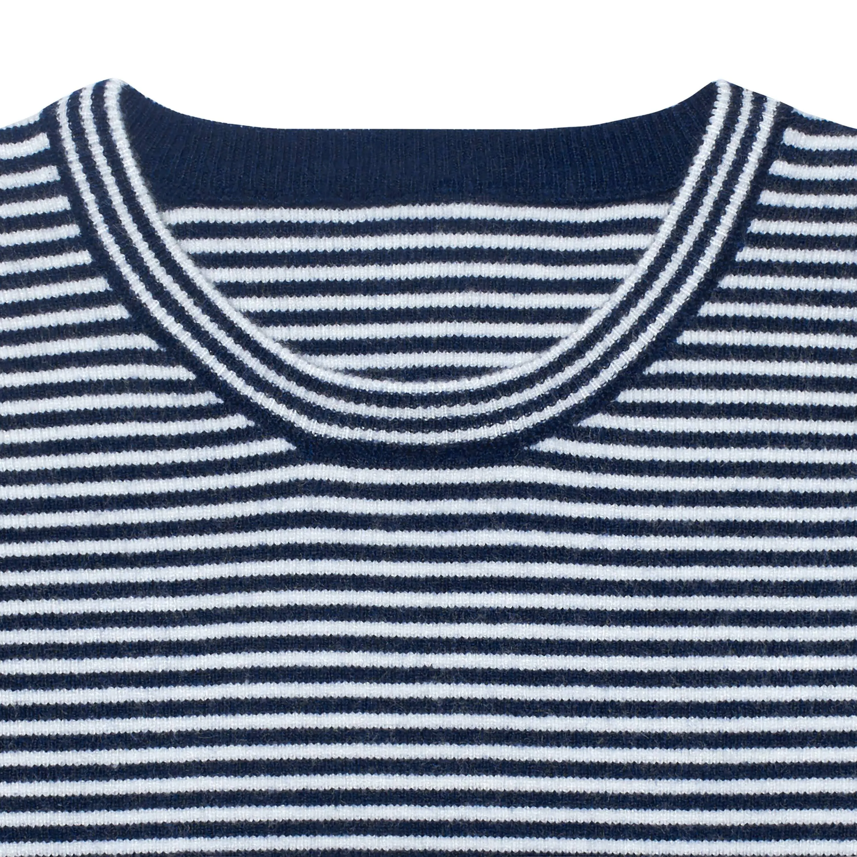 Infant & Toddler Boys Blue Striped Sweater with Pocket Gerber Childrenswea