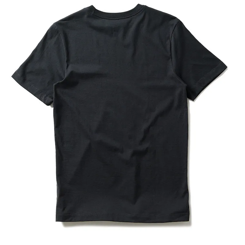 Jordan Crew-Neck Tee - Off Noir/Fire Red