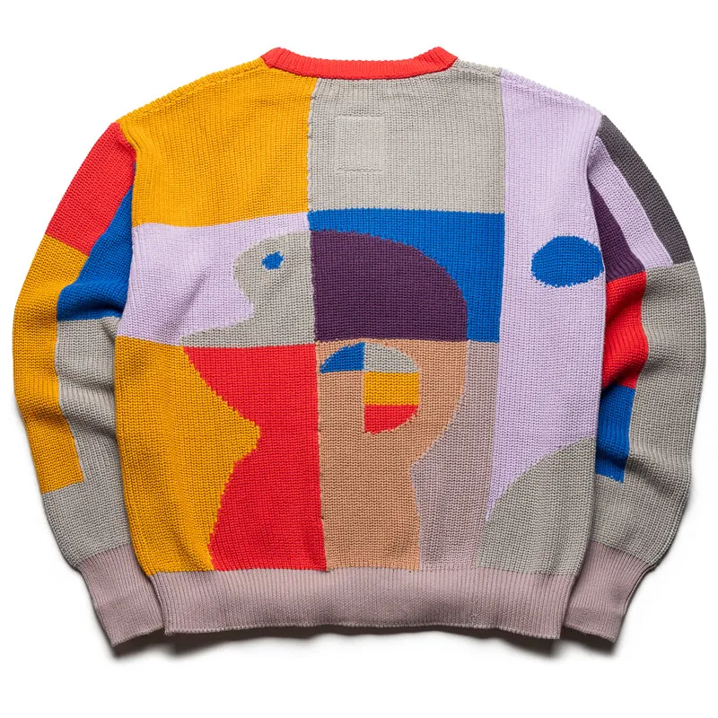 KidSuper Bauhaus Paint Palette Sweater - Multi