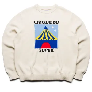 KidSuper Cirque Du Super Tent Sweater - Cream