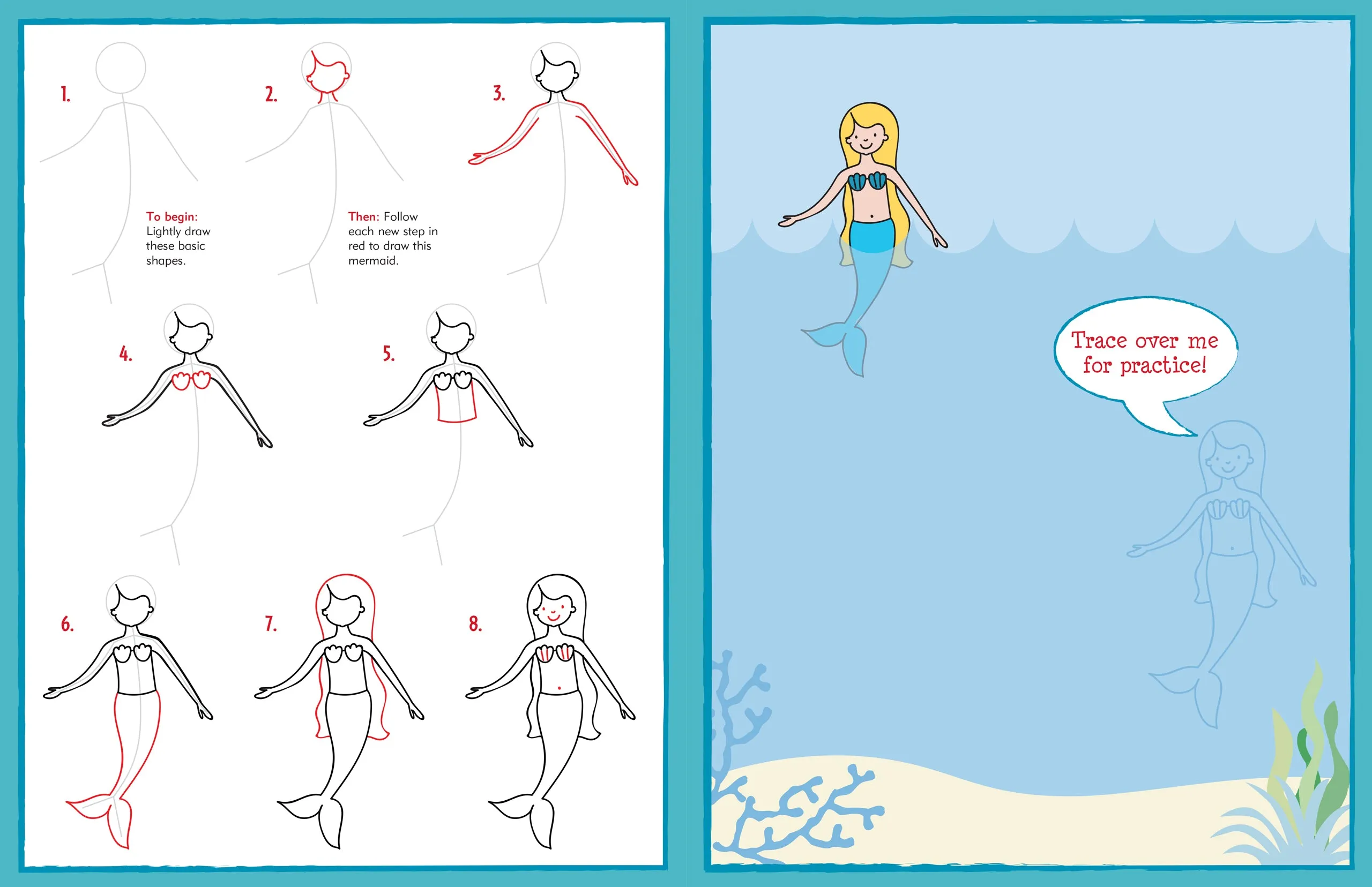 Learn To Draw... Unicorns, Mermaids, and More!