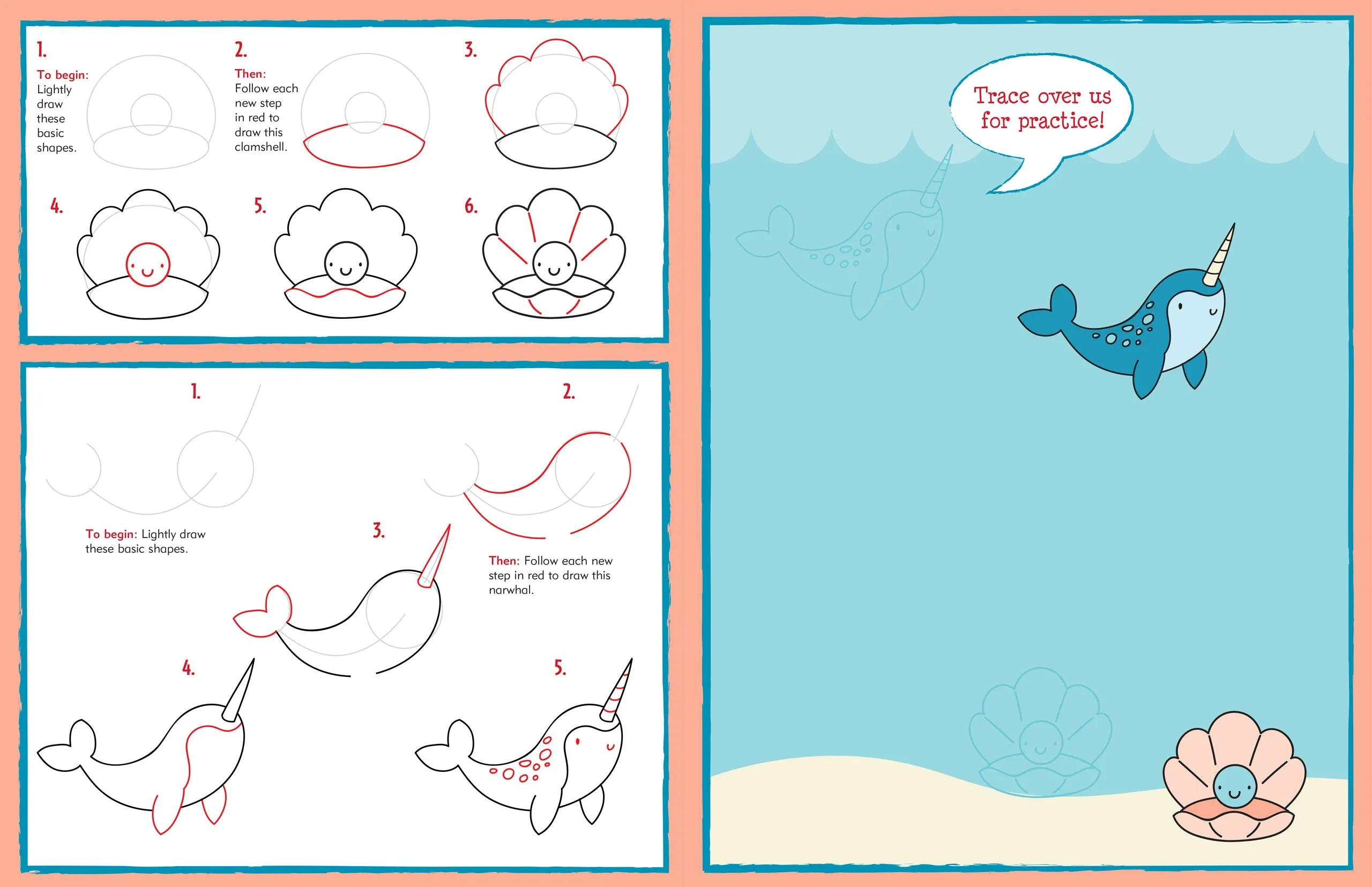 Learn To Draw... Unicorns, Mermaids, and More!
